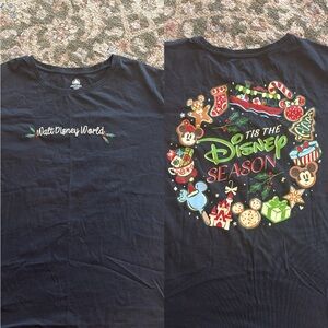 Walt Disney christmas tee cotton womens size 3X black